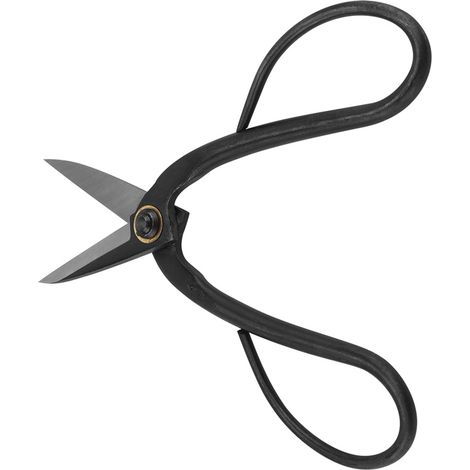 Ciseaux de Jardinage 200mm pour Bonsaï - Précis et Ergonomique - Idéal pour la Taille des Petites Plantes et Arbustes-KZQ (1/2)