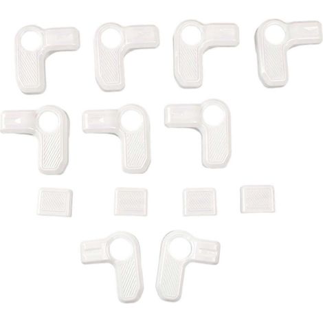 Abnehmbare Bediengriffe für Hardtops, weiße Zierleiste (1/5)