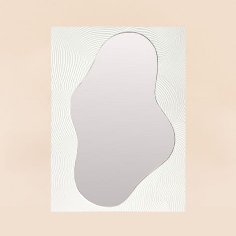 Miroir mural organique 45x65cm
