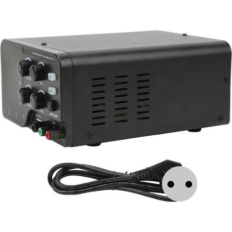 Alimentation DC Variable 0-30V 10A avec Affichage Numérique 4 Chiffres, Protection Complète, Prise UE 110-220V, Bloc d'Alimentation de Laboratoire Réglable (1/5)
