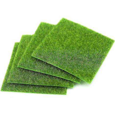 Mousse artificielle, verdure simulée, gazon, idéal pour les fêtes (1/4)