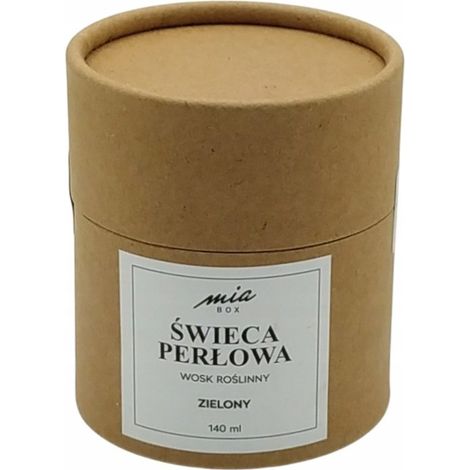 Vela Perla 140 ml Cera Vegetal, Verde