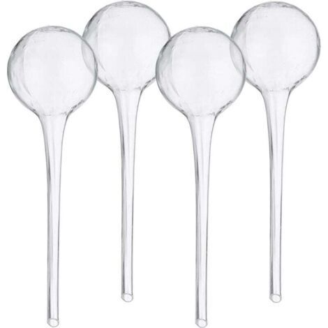 BUNTHAUS PA 4 Pièces Boules d'Arrosage Automatique Goutte à Goutte Transparentes pour Plantes Distributeur d'Eau (1/4)