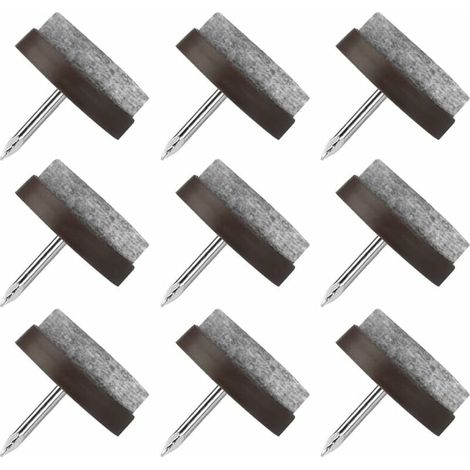 Lot de 80 patins en feutre 22mm pour meubles – Protection sols et meubles – Installation rapide – Réduction bruit et rayures (1/6)
