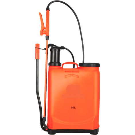 Pompa a spalla zaino manuale giardino 16 litri lt nebulizzatore irroratrice spruzzino