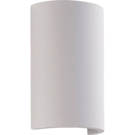 LED-vägglampa, vägglampa inomhus "Jenke" aus gips für vardagsrum / matsal von Lindby