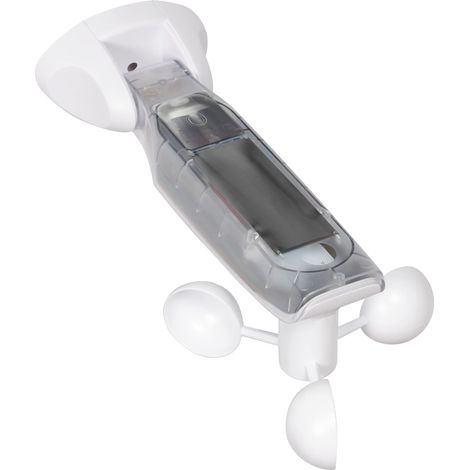 HOMEPILOT - Sensore sole/vento smart Stazione meteo solare per il controllo della protezione solare e del vento. Batteria integrata. Per il controllo mirato di tapparelle e tende da sole. (1/5)