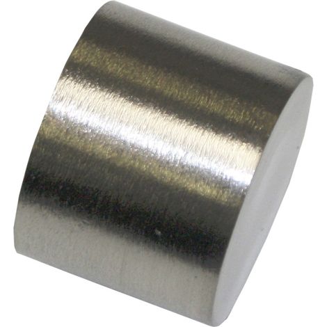 Gardinia Endkappe Sol edelstahl-optik Ø 16/19 mm 2 Stück Gardinenstange