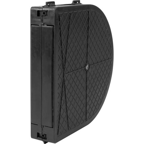 Boîtier mural MAXI pour enrouleurs de sangle pour volet roulant à encastrer avec espacement de trous de 18,4 cm, jusqu'à 10 m de sangle (1/3)