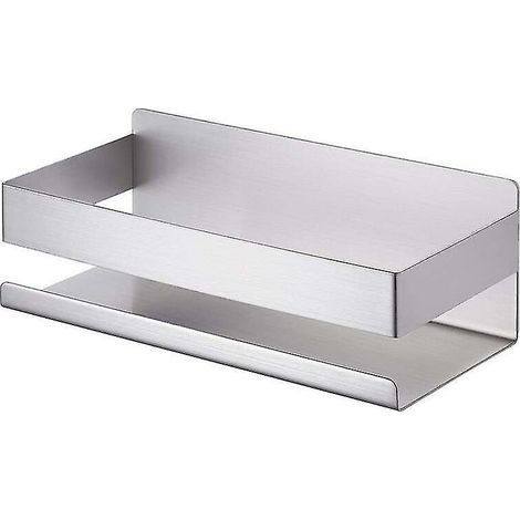 Mensola doccia autoadesiva senza foratura, mensola per doccia, mensola per bagno in acciaio inox Sus304 (1/5)