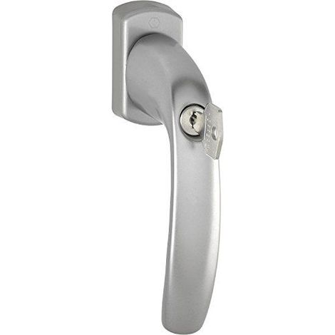 Hoppe Poignee de fenetre New York - sper rzyli thermique, 90 , VK Effet en acier inoxydable 7 x 40 mm, 1 piece, 3426453