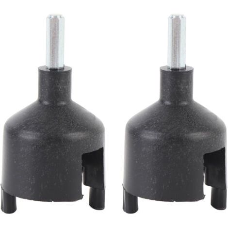 Lot de 2 outils pour manchons isolants de clôture électrique, douille en acier ABS pour visser les isolateurs dans les poteaux en bois des clôtures électriques (1/4)