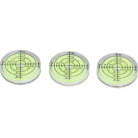 Niveau à bulle miniature 32mm avec graduation, niveau universel 3 pièces (réf. 2945181) (1/5)
