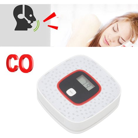 Hochempfindlicher, sprachaktivierter Kohlenmonoxid-Alarm, Giftgasalarm für Pellet-Warmwasserbereiter (1/5)