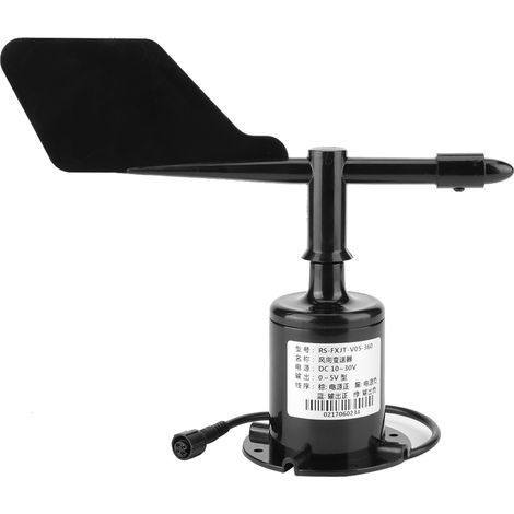 Capteur de direction du vent 360° avec sortie signal 0‑5V, anémomètre directionnel pour station météo (1/5)