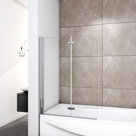 Acezanble pare baignoire pivotant 120x140cm écran pliant et pivotant (1/5)