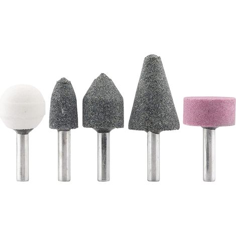 MOLE ABRASIVE AL CORINDONE set 5 pezzi