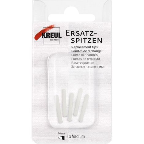 Kreul Ersatz-Spitzen Medium 1-3 mm Ersatz-Spitzen