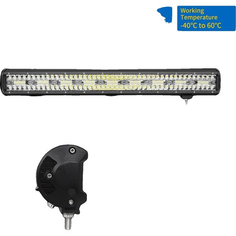 Barra de luz LED, haz combinado, diseño impermeable, 1x108W inalámbrica (1/2)