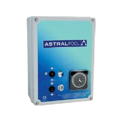 Coffret électrique pour filtration + projecteur LED 100 W 4 à 6 A