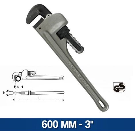 GIRATUBO AMERICANO ALLUMINIO 600MM MAURER PLUS - CF. SU PLACCHETTA