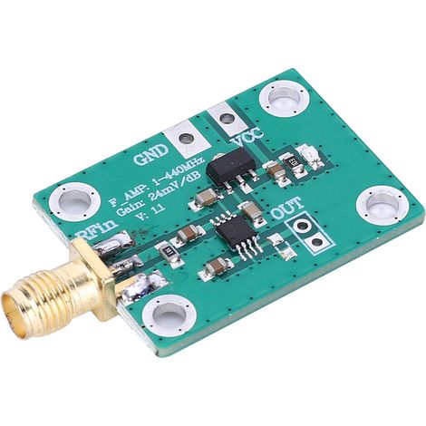 AD8310 Logarithmische HF-Detektorplatine, 1–440 MHz Leistungsmesser-Elektronikbauteil (1/5)