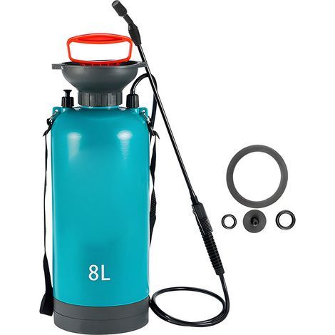 Zoternen Pulvérisateur à pression 8L - 2 modes, buse rotative, base incluse - Usage jardin/agricole (1/5)