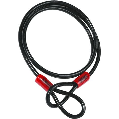 Cable antivol à boucles en acier gainé pvc Cobra 10 x 5000 mm - (1/5)