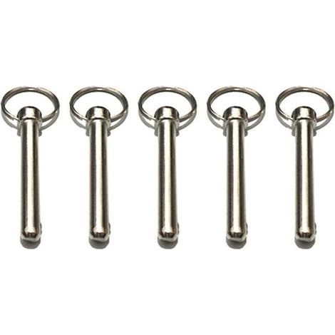 Goupilles à Dégagement Rapide Goupille de Verrouillage 8mm Avec Extrémité à Boule à Ressort Accessoires de Verrouillage, Matériel Marin, Broche Supérieure Bimini,Diamètre 8 Mm, Longueur Totale 72 MM (1/5)