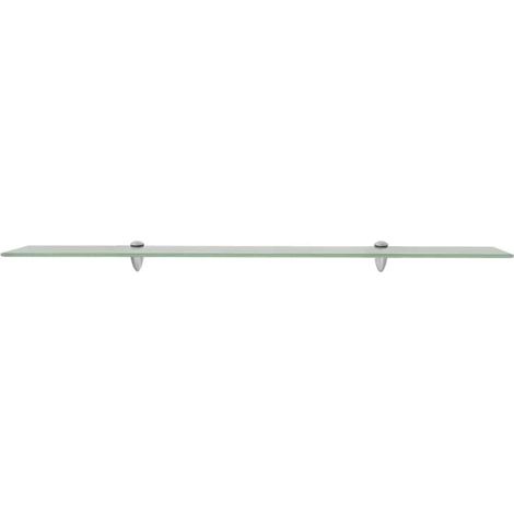 Mensola  Scaffale  Ripiano Galleggiante in Vetro 100x20 cm 8 mm (1/5)