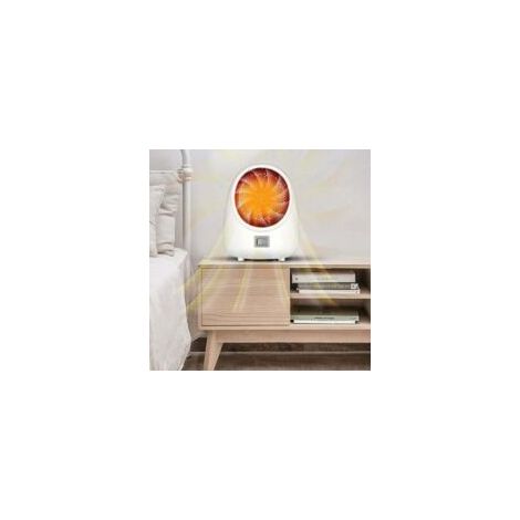 Chauffage domestique, petit radiateur d'appoint, chauffage rapide, ABS PPS, économie d'énergie, décoration de bureau d'intérieur (prise UE 220 V) (1/4)