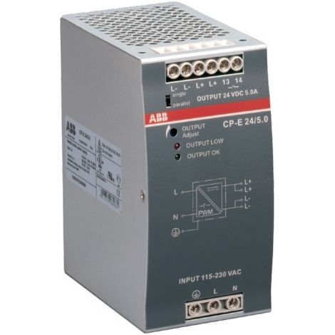 Alimentatore switching ingresso 110-230Vac uscita 24Vdc ABB ET 666 6