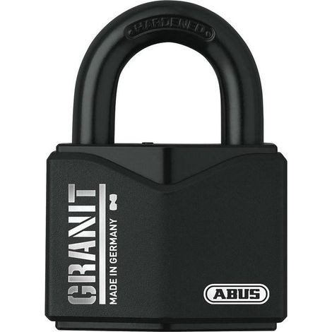 Abus Granit Plus Schloss schwarz Stahl 55 mm Bügel