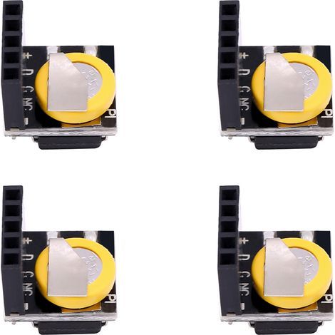 Module d'horloge RTC DS3231, sortie 32,768 Khz, système 3,3 V, haute précision, stable pour Raspberry Pi, faible consommation d'énergie, 4 pièces/ensemble – 40 85 ℃ (1/5)