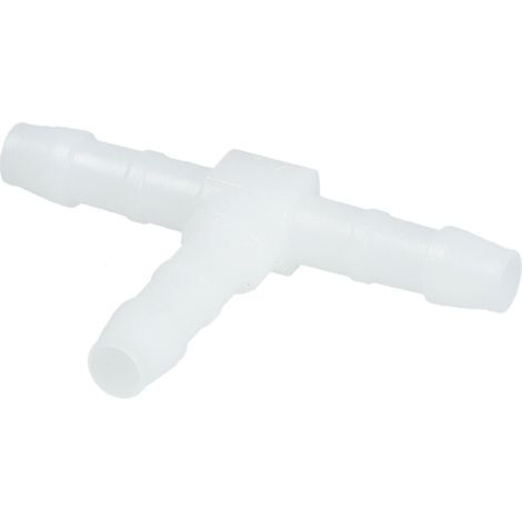 Connettore a T per tubo flessibile, PVC da 4 mm, pressione di esercizio PN 16 bar, linea di irrigazione a goccia