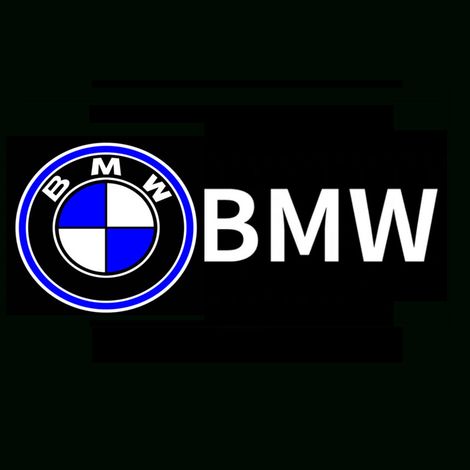 2 Stück Einstiegsleuchten für BMW 3er, 5er, 7er, X3/X5/X6/X7, Projektions-Türleuchten, BMW Einstiegsleuchten, Stil 12
