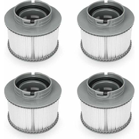 Filtre de rechange pour MSPA FD2089, cartouche filtrante pour pompe de piscine, jacuzzi et spa, lot de 4 (1/4)
