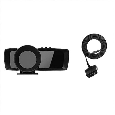 Affichage tête haute multifonction pour voiture, système OBD+GPS, compteur de vitesse intelligent, alarme de voiture A600 (1/5)