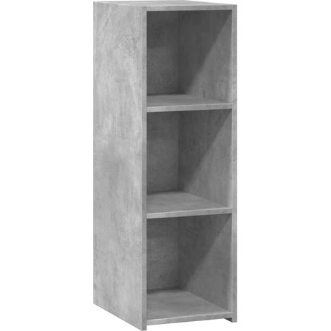 Credenza buffet cassettiera mobile contenitore organizer cucina soggiorno soggiorno 30 x 41 x 93 cm derivati del legno grigio 020031862