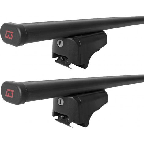 Barres de toit Citroën Berlingo II Utilitaire (07/08-06/18) G3 Clop Steel 127cm (1/2)