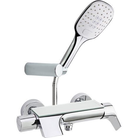 Mitigeur bain-douche avec ensemble de douche URBAN CHIC, Chromé - 210501K3 (1/3)