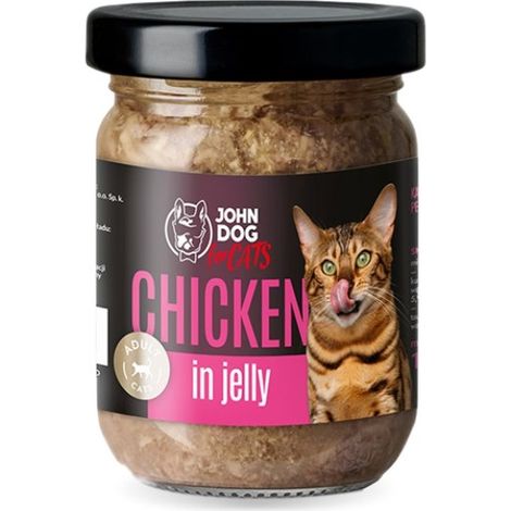 JD per gatti  Adulto  Cibo umido in gelatina 100 g - Gelatina di pollo 100 g