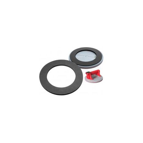 Almohadilla especial para superficies irregulares. Almohadilla especial para superficies irregulares para ventosa Techman Ø220 mm TECHMAN