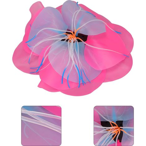 Décoration de Bac à Poissons en Silicone Fleur de Lotus Fluorescente Rose pour Aquarium Plantes Aquatiques Artificielles-AUTRES (1/5)