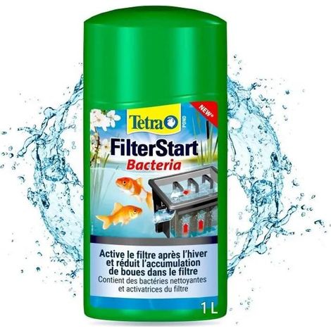 Tetra Pond FilterStart biologischer Aktivator transparent
