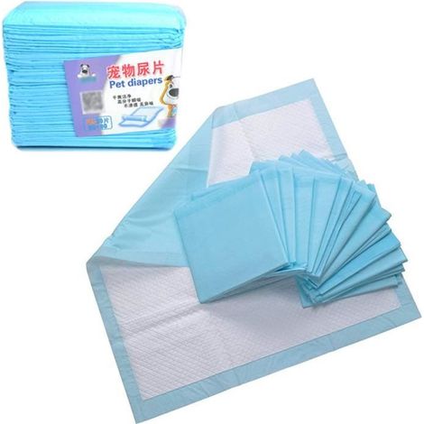 20 Pièces 60x90cm Tapis de propreté Educateurs Apprentissage Proprete Chien Chat couches animaux d'compagnie Toilette Entraînement (1/4)