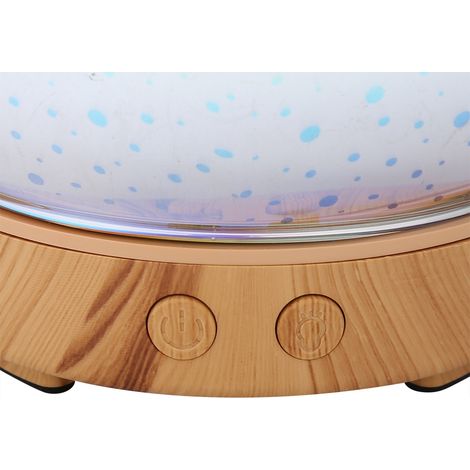 Diffuseur d'arômes ultrasonique 100 ml avec humidificateur et veilleuse LED (prise UE) (1/5)