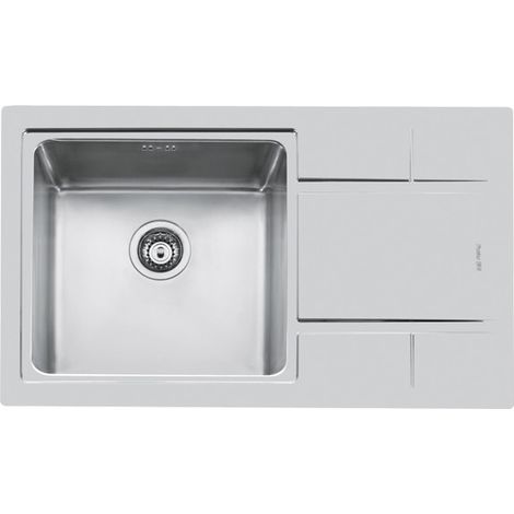 Foster S4000 86.1V.45.FT Lavabo sobre-encimera Rectangular Acero inoxidable (1/3)