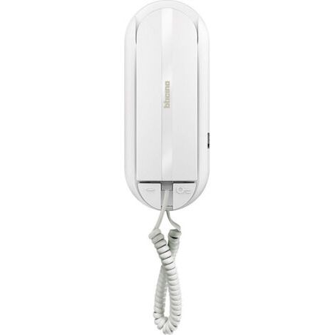 Poste intérieur audio SPRINT L2 – Interphone avec vision nocturne – Alimentation électrique 230V – Installation en saillie (1/3)
