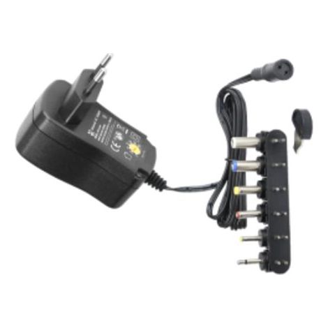 Alimentation enfichable 3 V dc, 4.5 V dc, 5 V dc, 6 V dc, 7.5 V dc, 9 V dc, 12 V dc, 1A, 3 W, 4.5 W, 5 W, 6 W, 7.5 W, 9 ( Prix pour 1 )